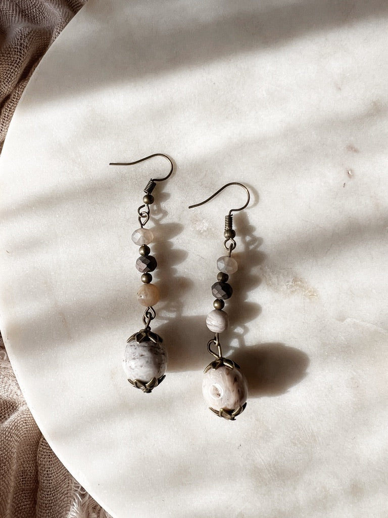 Maisie Earrings Grey