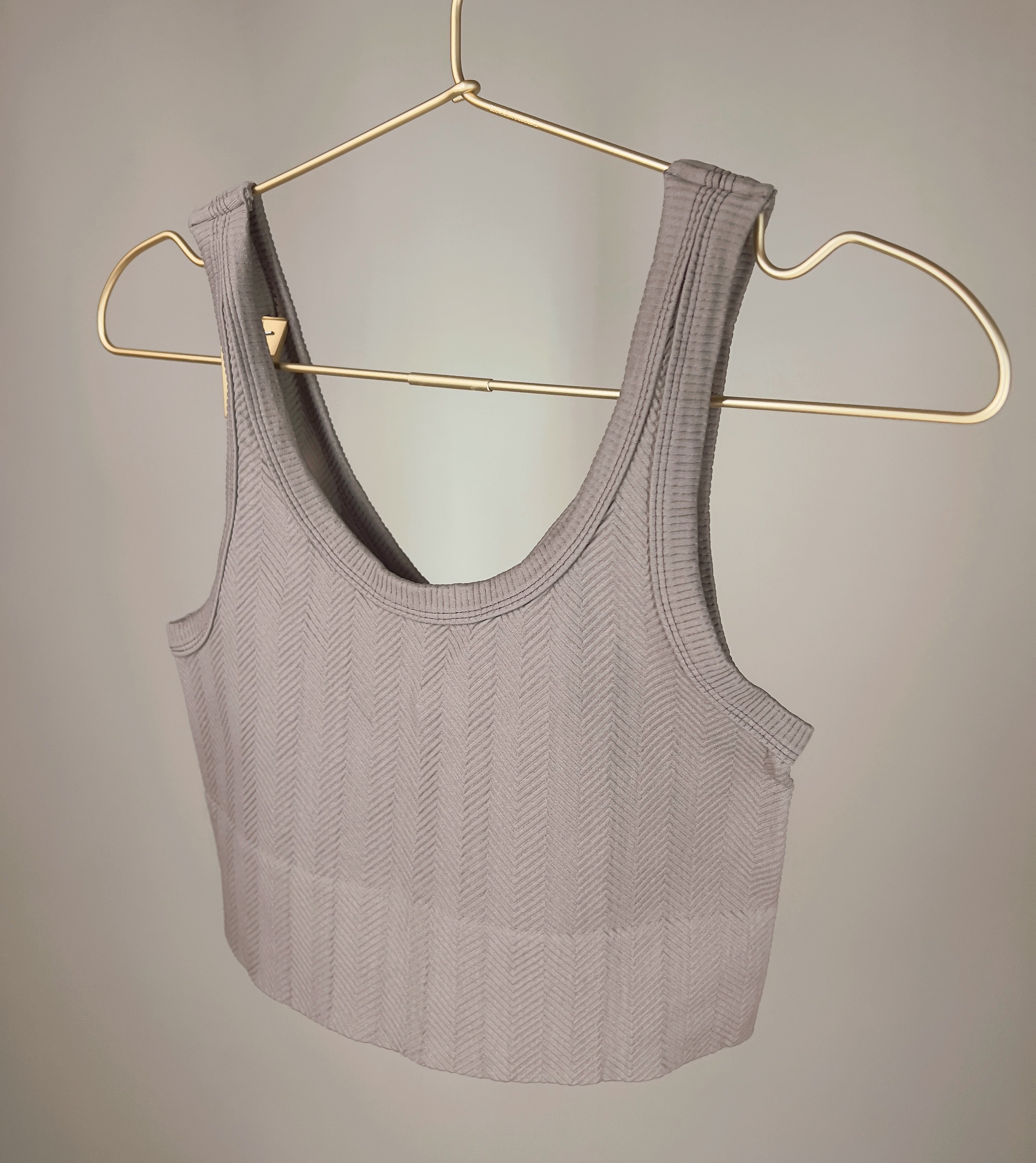 Felicity Reversible Herringbone Crop