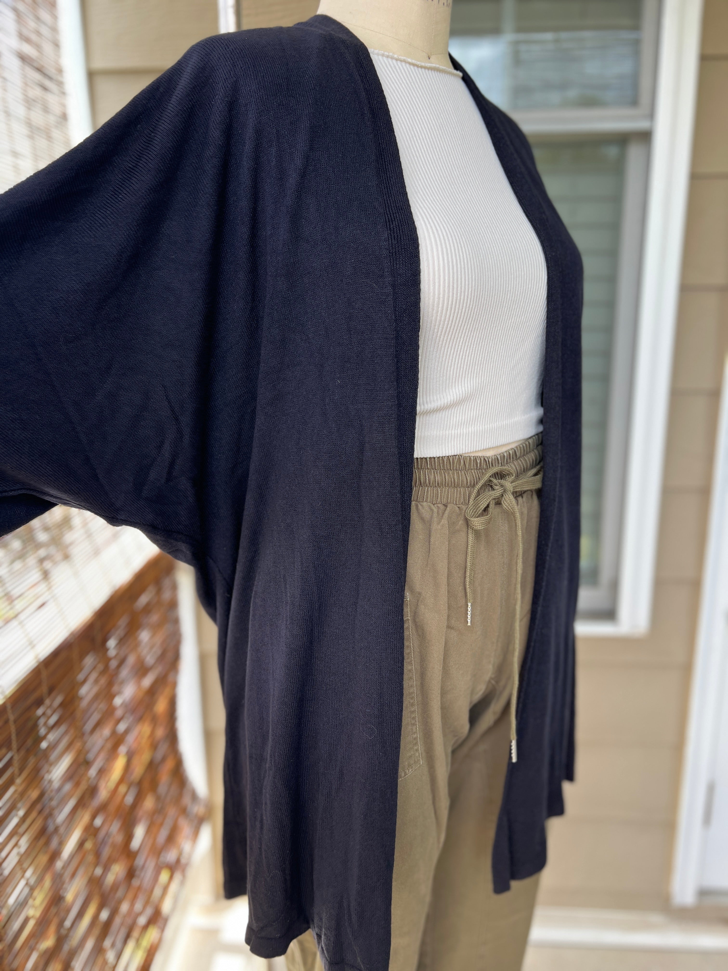 Adrian Drapey Knit Cardigan (Final Sale)