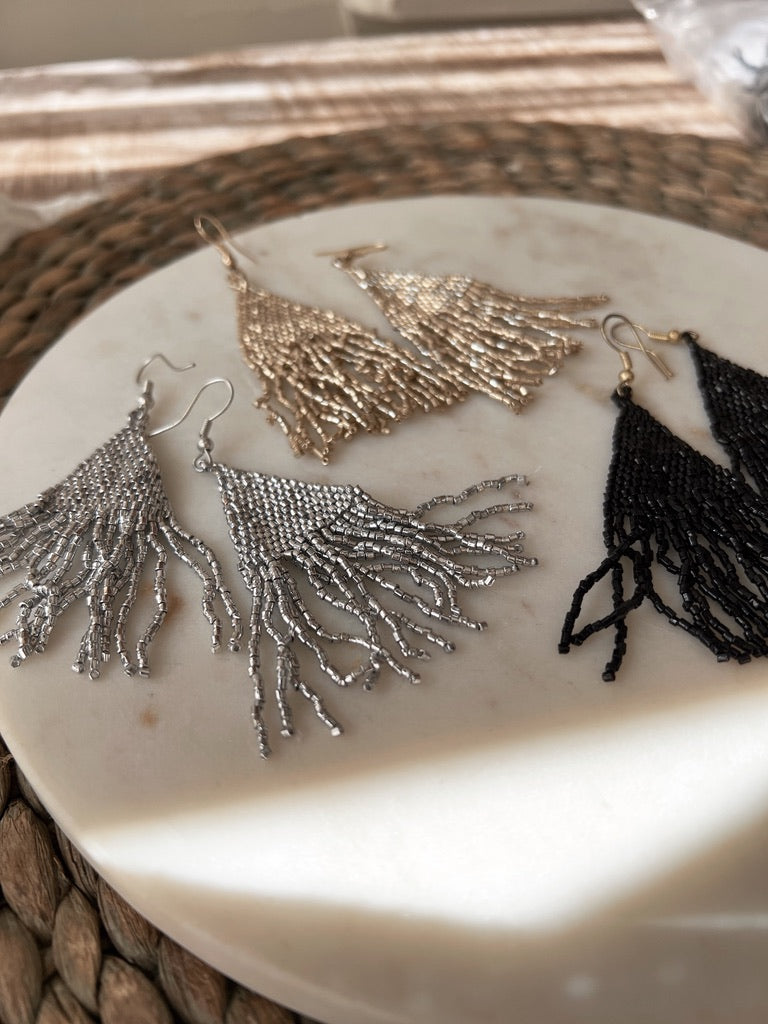 Flare's Signature Fringe Earrings