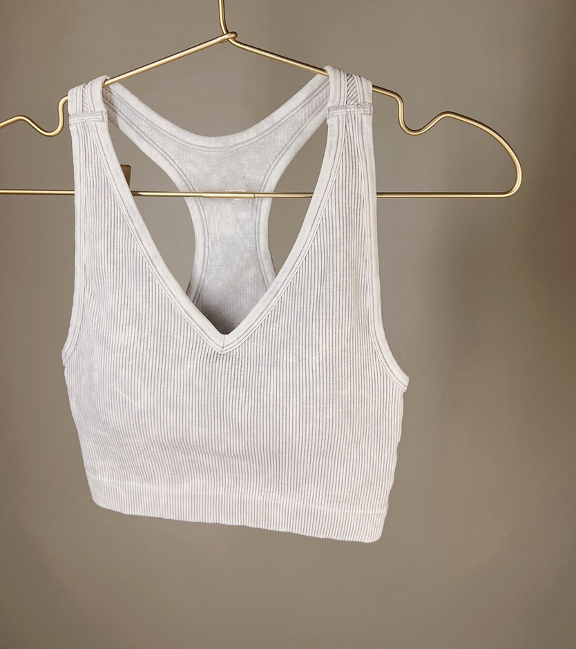 Kian Racerback Crop Tank